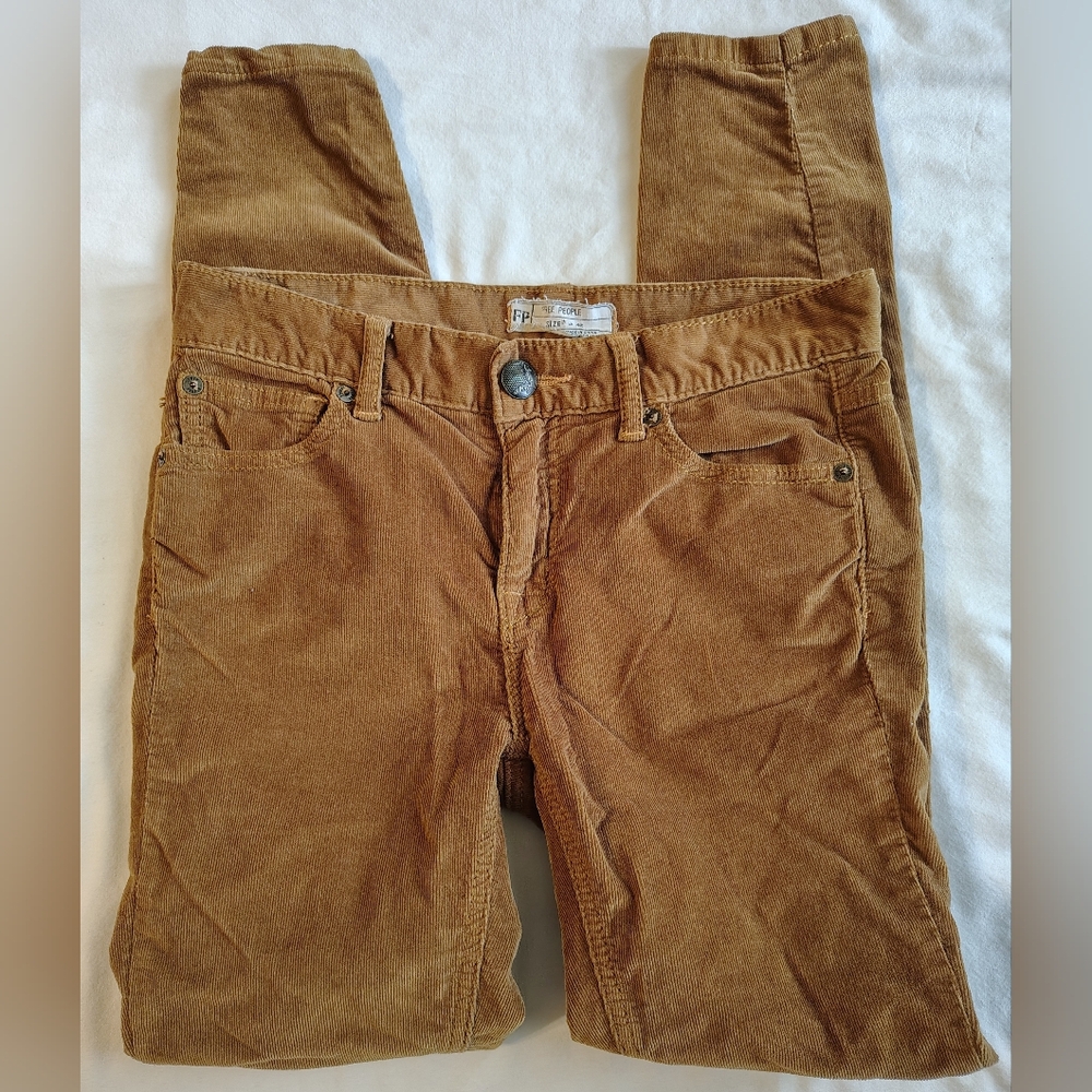 Free People Skinny Twisted Seam Women's Pants Size 25